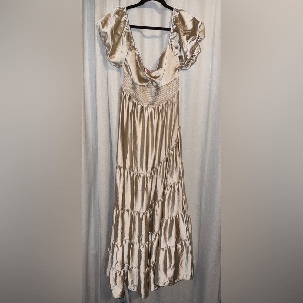 Free People Silky Sun-drenched Maxi Dress - Picture 3 of 9